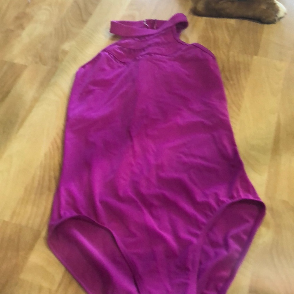 Bloch abut small magenta leotard